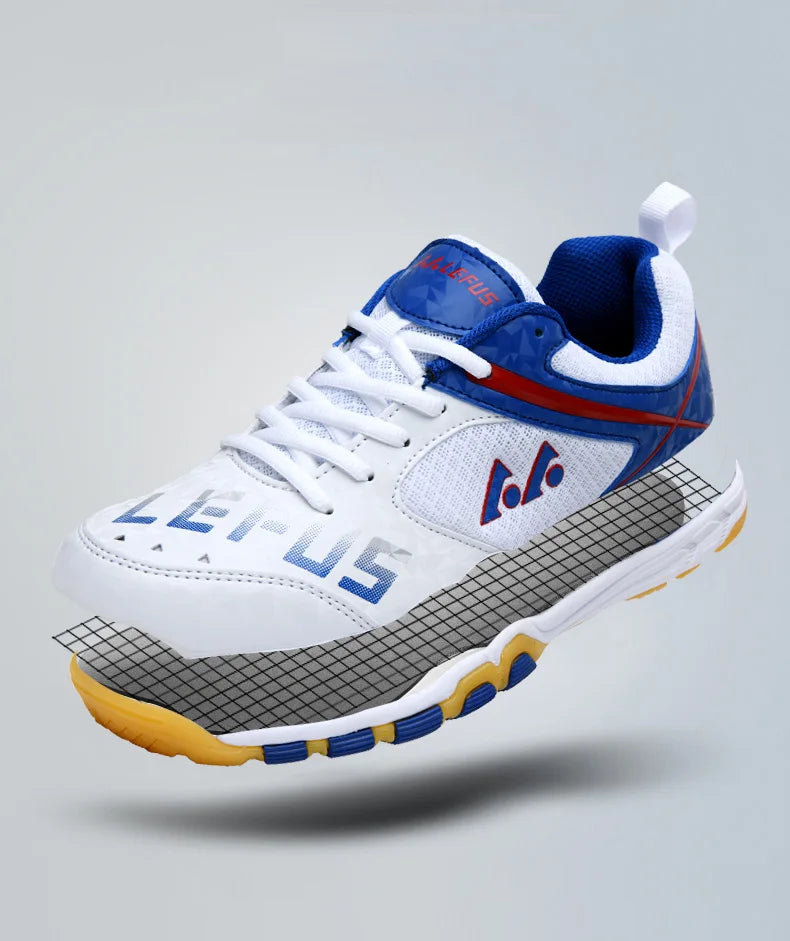 Men Professional Table Tennis Shoes Couple Badminton Shoes Competition Tennis Training Sneakers Men's Sports Shoes