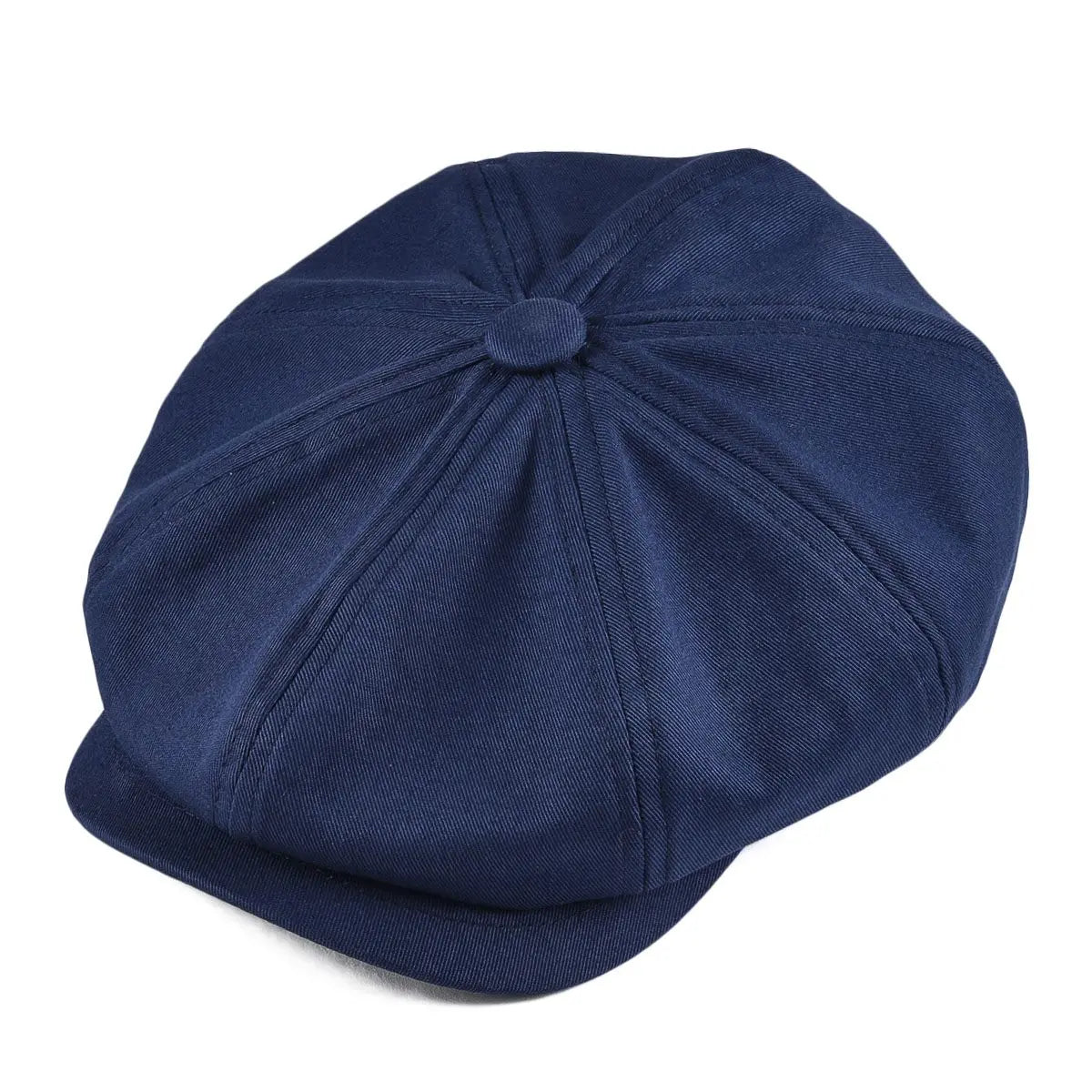 White Twill Cotton Newsboy Cap for Men Women Classic Cabbies Driver Apple Caps Gatsby Flat Hat Baker Boy Headpiece 003