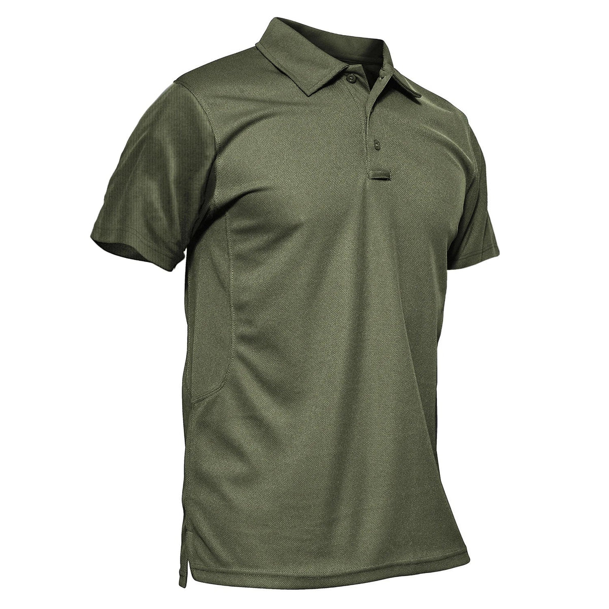 Summer Colorful Fashion Polo Tee Shirts Men's Short Sleeve T-shirt Quick Dry Army Team Work Green T-Shirt Tops Clothing