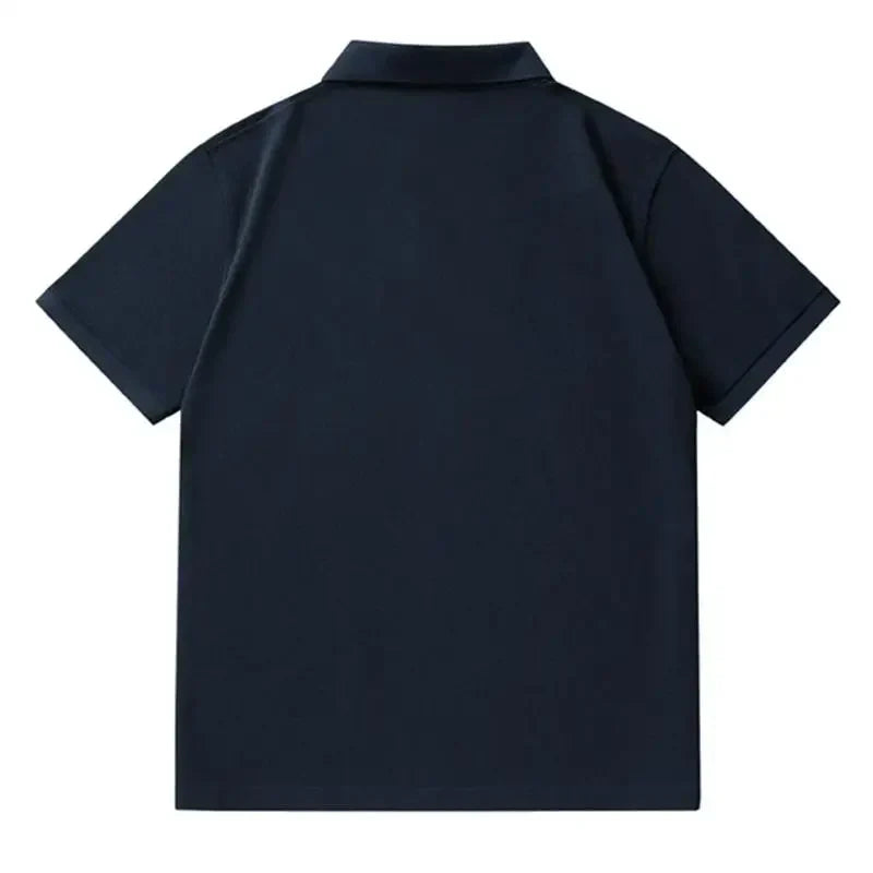 Polo Shirts Men Plus Size 1XL-7XL 110-175kg Short Sleeve T Shirt Loose Polos Oversized Tops Big Size Men Clothing 티셔츠 남성 T シャツ