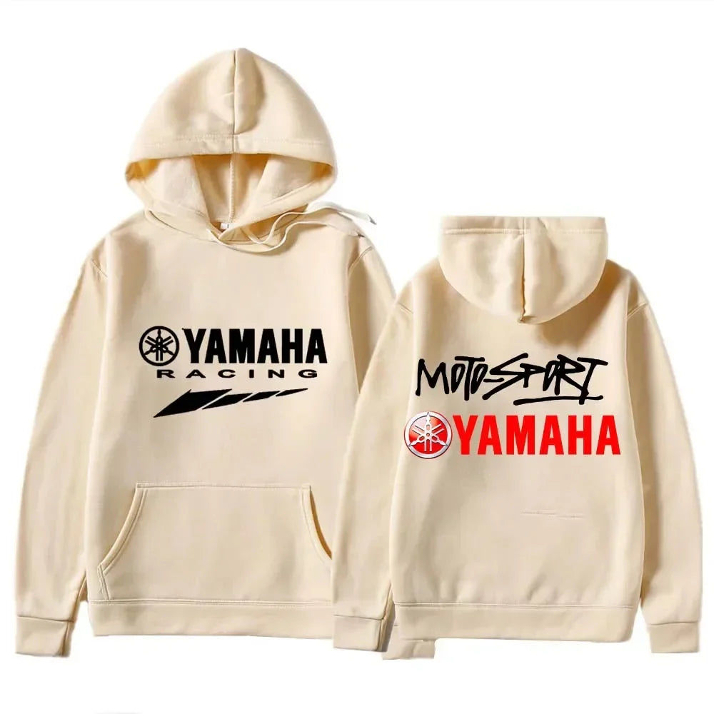New Spring Autumn Sportswear, Men Women Fashion Hoodies with Yamaha Logo, Motorcycle Racing Team Outdoor Sports Sweatshirts For