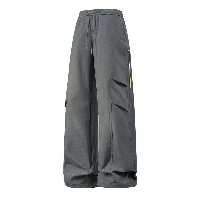 Outdoor Hiking Pants Male Waterproof Windproof Climbing Paratrooper Trousers Autumn Wear-Resistant Camping Cycling Cargo Pants