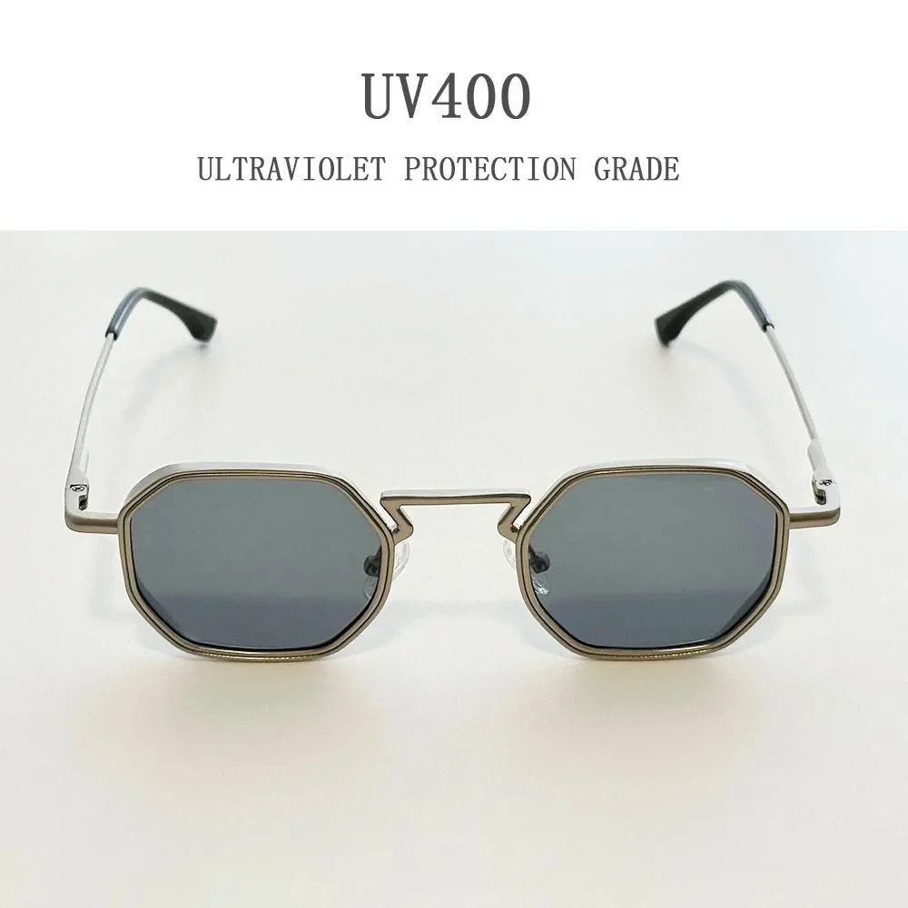 Steampunk Sunglass Men 2025 Square Sunglasses Women Trendy And Fashionable Vintage Fashion Glasses Gafas De Sol Hombre Zonnebril