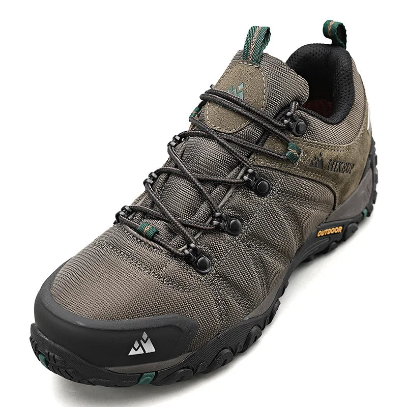 Non-slip Men Hiking Shoes Breathable Outdoor Wear Resistant Splashproof Climbing Men Sneaker Tourism Mountain Shoes