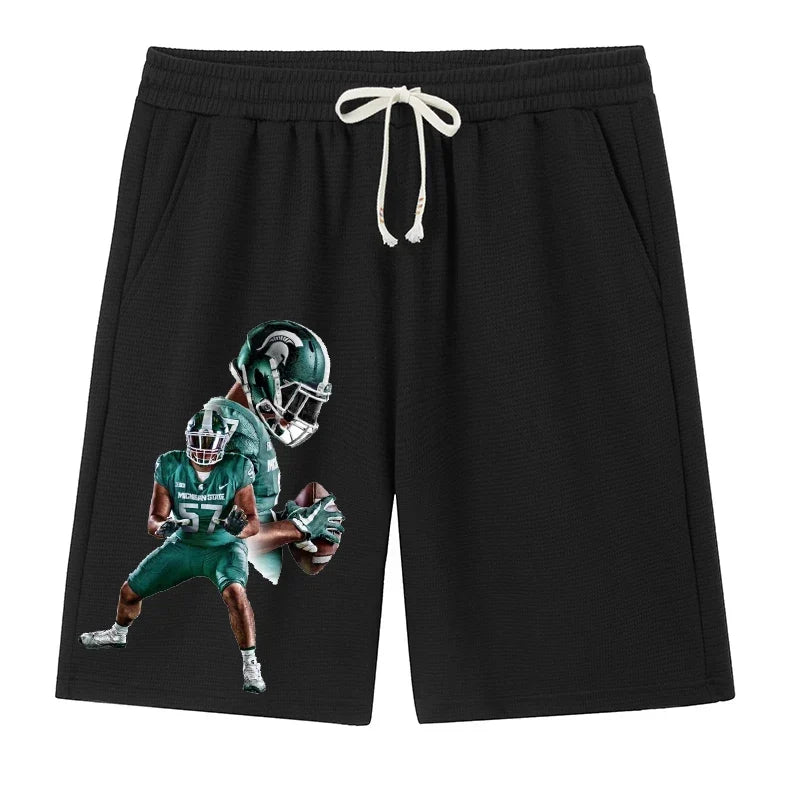 Men's Casual Shorts Plus Size 110-180kg Loose-fit Summer Trendy Sports Short Pants Mid-waist Running Workout Male Clothing 1-7xl