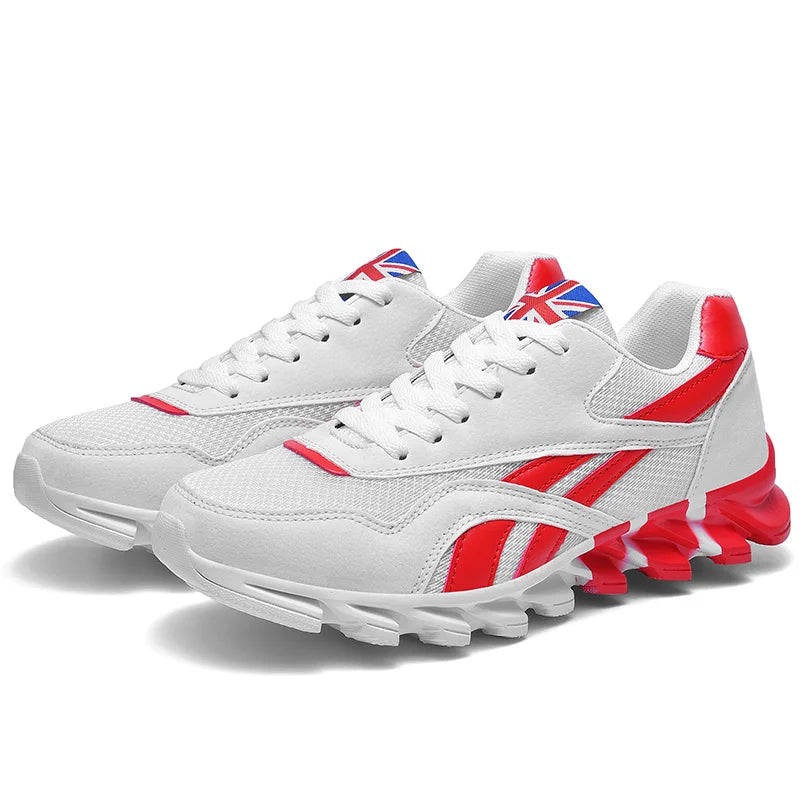 Men's and women's running shoes breathable casual sneakers anti-slip vibration comfortable walking shoes 36-48