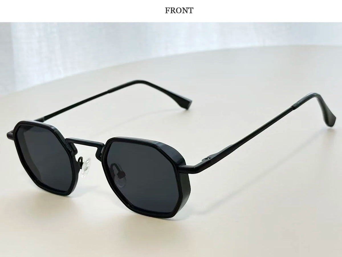 Steampunk Sunglass Men 2025 Square Sunglasses Women Trendy And Fashionable Vintage Fashion Glasses Gafas De Sol Hombre Zonnebril