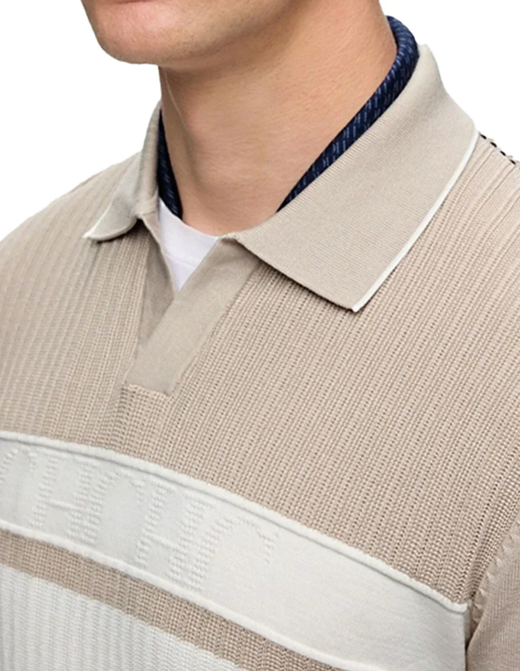 Summer Men's Polo Clothing Luxury T Shirt Casual Short Sleeve Drapped Loose Basic Splice Shirt Popular Knitwear