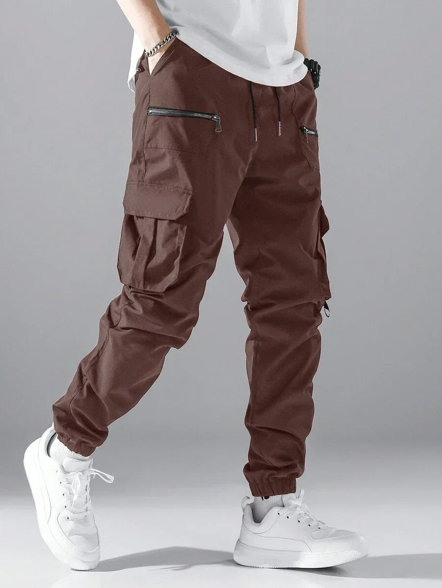 Men's Casual Workwear Pants Outdoor Long Trousers Loose Fashionable New Style Comfortable Breathable Fashion Casual Trousers