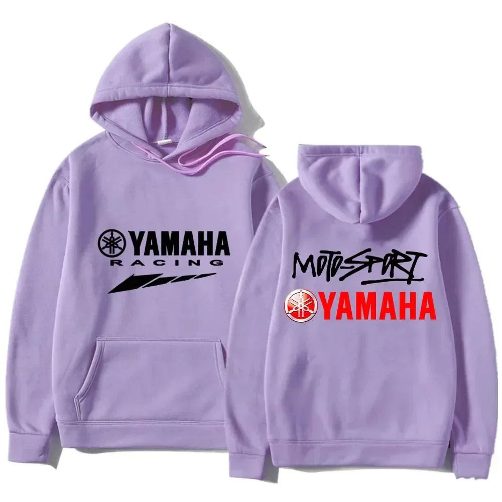 New Spring Autumn Sportswear, Men Women Fashion Hoodies with Yamaha Logo, Motorcycle Racing Team Outdoor Sports Sweatshirts For