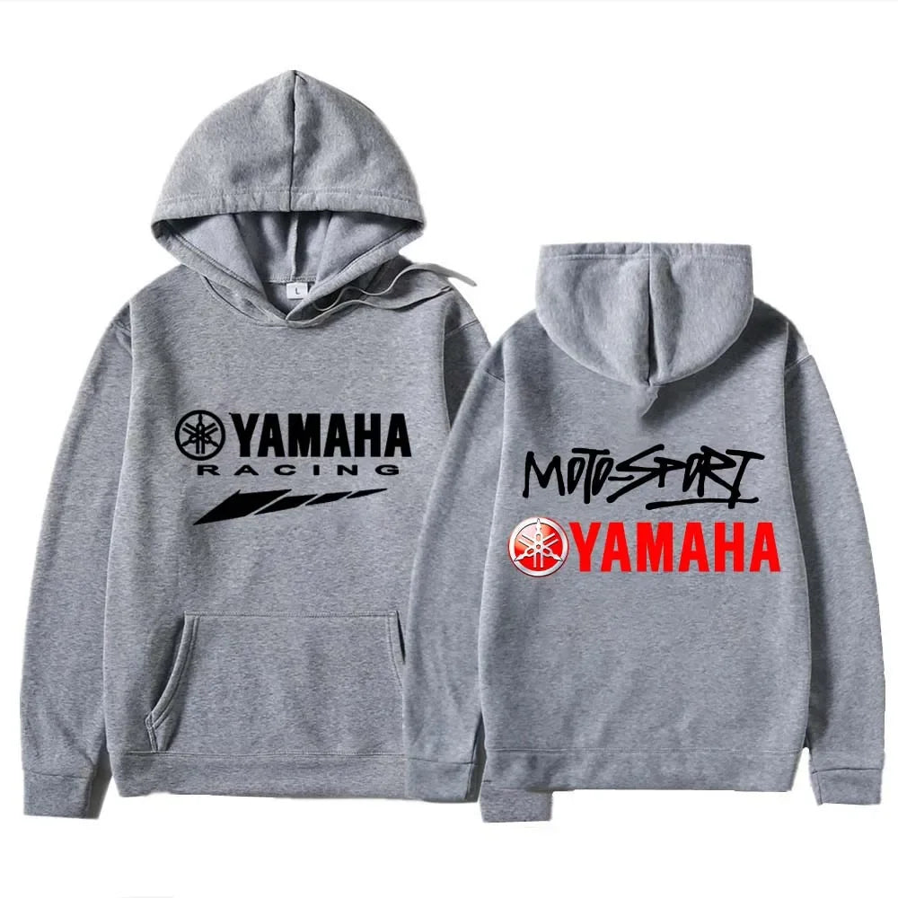 New Spring Autumn Sportswear, Men Women Fashion Hoodies with Yamaha Logo, Motorcycle Racing Team Outdoor Sports Sweatshirts For