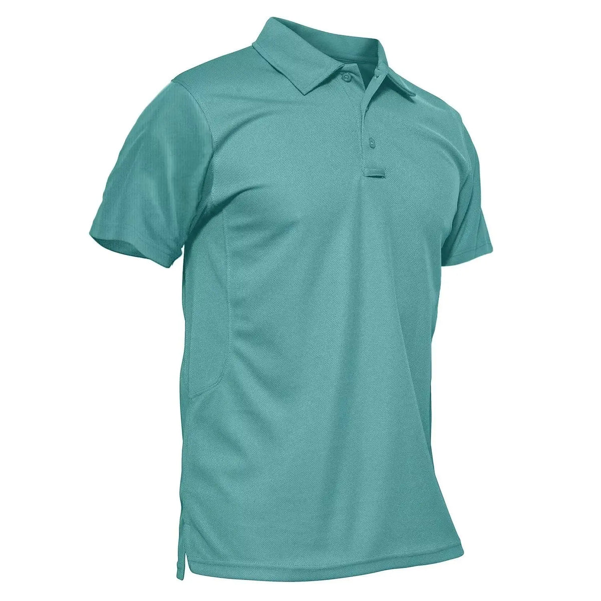 Summer Colorful Fashion Polo Tee Shirts Men's Short Sleeve T-shirt Quick Dry Army Team Work Green T-Shirt Tops Clothing