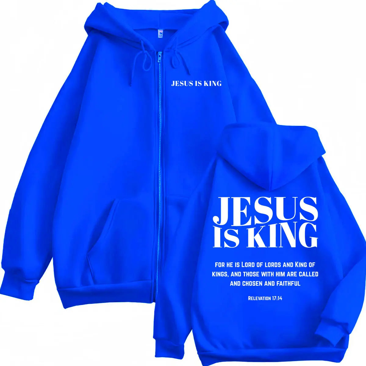 Christian Jesus Bible Verse Print Zipper Hoodie High Quality Fashion Zip Up Pullovers Men Women Casual Long Sleeve Sweatshirts