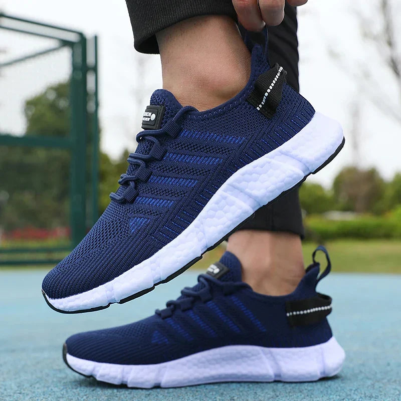 Men Mesh Breathable Casual Shoes Comfortable Fashionable Versatile Outdoor Exercise Shoes
