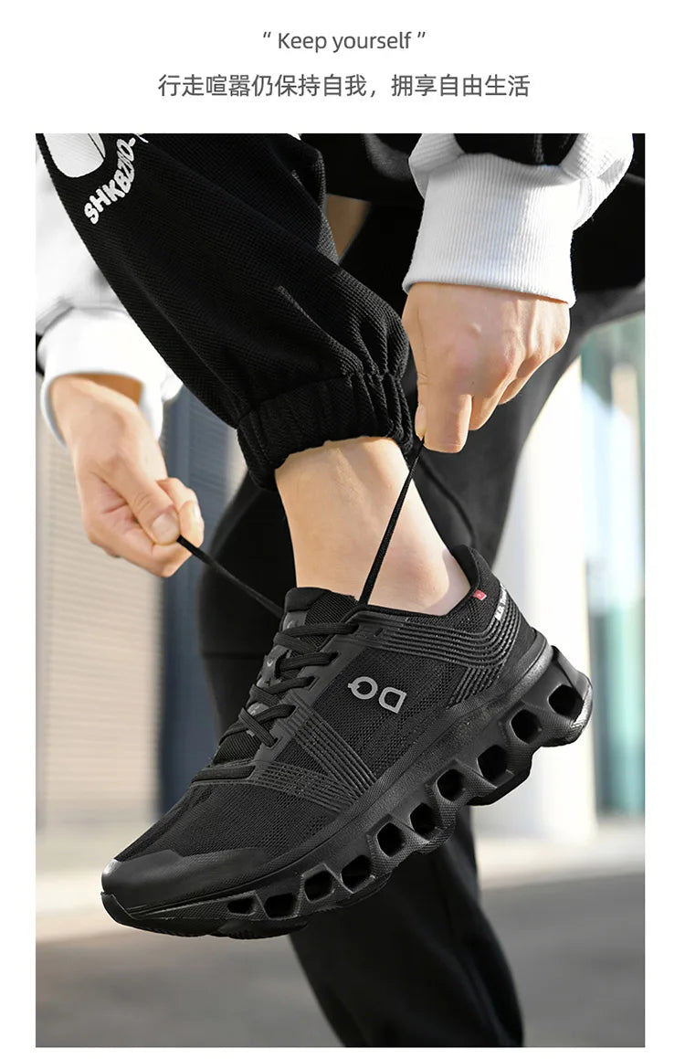 Sports Running Shoes Men Breathable Lightweight Sneakers Comfortable Athletic Nonskid Leisure Outdoor Sneakers for Men