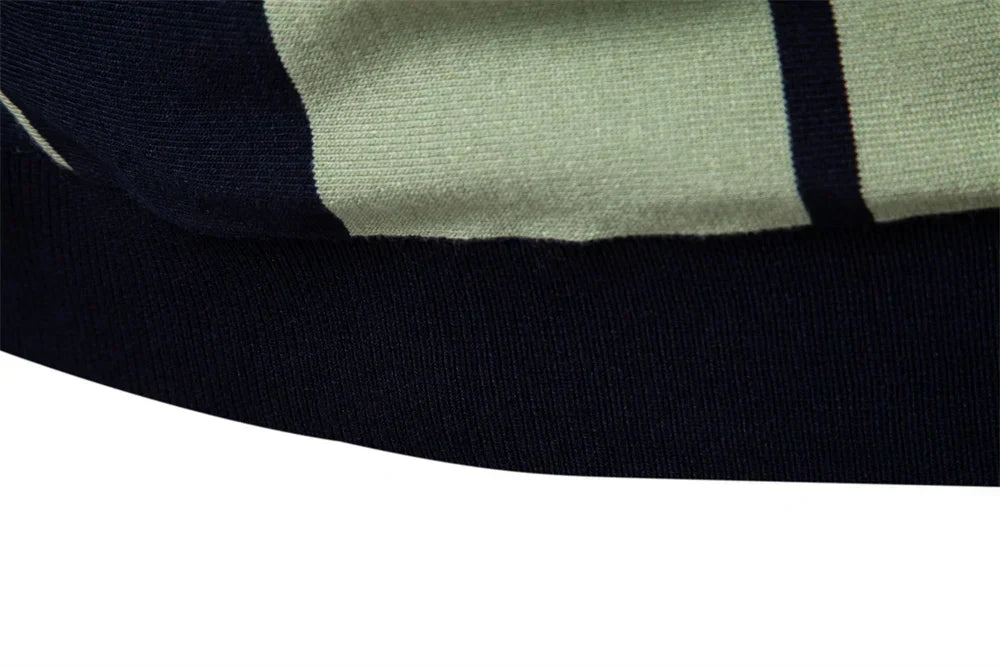 Brand Men's Striped Mesh Polo Shirt for High Quality Breathable Fabric Stylish Casual Male Polo Shirts ﻿