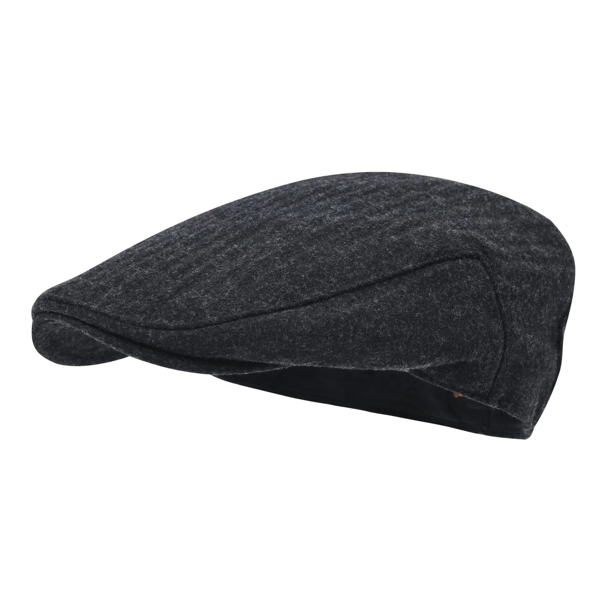 Men's Herringbone Flat Ivy Newsboy Hat Wool Blend Gatsby Cabbie Cap