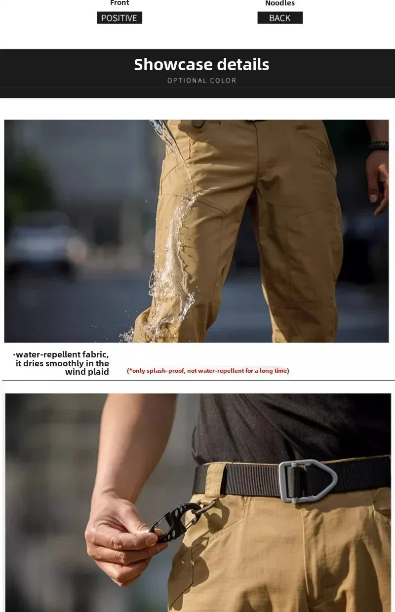 Hunting Pants For Men P40 Gen1 New Spring Autumn Tactical Outdoor Tear-Resistant Climbing Training High Street Work Trousers