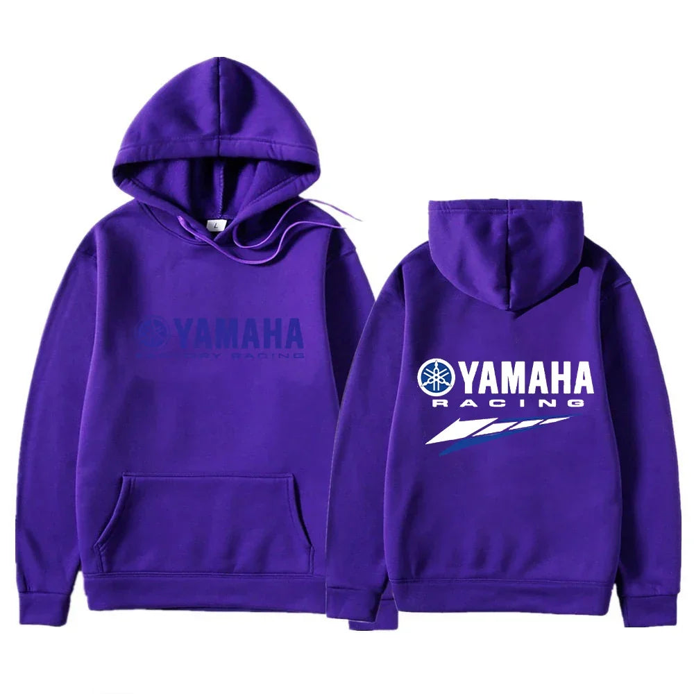 The new 2026 Yamaha autumn and winter hooded sweater, available in both men's and women's sizes, including extra large, is comfo