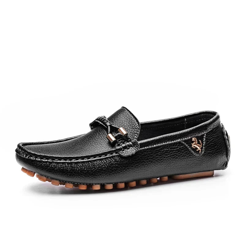 White Loafers for Men Size 48 Slip on Shoes Driving Flats Casual Moccasins for Men Comfy Male Loafers