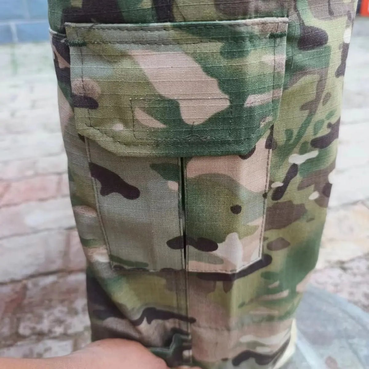 Outdoor Combat Pants +Knee Pads Tactical Cargo Pants Men Trousers Hunting Pants Camping Camo Multicam Workwear Trekking Clothes