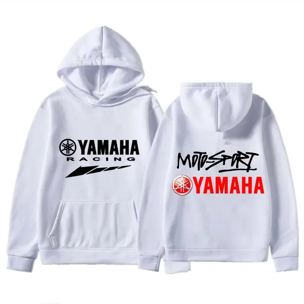 New Spring Autumn Sportswear, Men Women Fashion Hoodies with Yamaha Logo, Motorcycle Racing Team Outdoor Sports Sweatshirts For