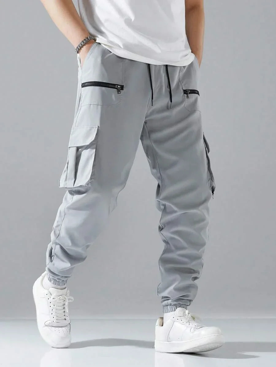 Men's Casual Workwear Pants Outdoor Long Trousers Loose Fashionable New Style Comfortable Breathable Fashion Casual Trousers