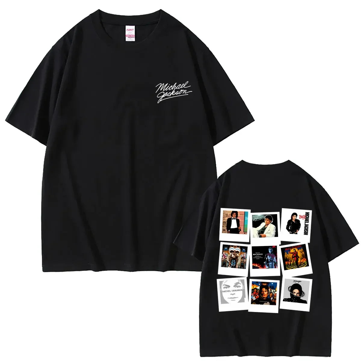 Classic Retro Michael Jackson King of Pop T-shirt Men Women Vintage Gothic Rock T-shirts Men's Hip Hop Punk Oversized T Shirts