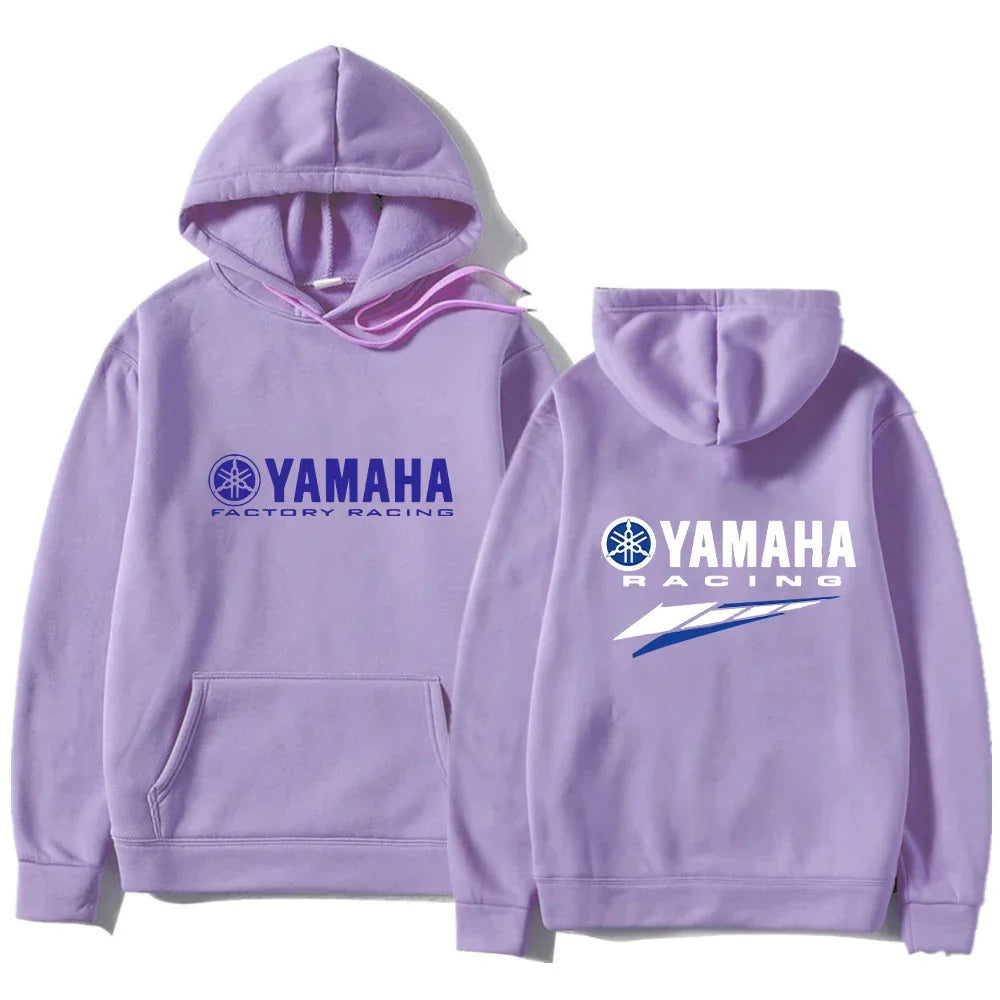 The new 2026 Yamaha autumn and winter hooded sweater, available in both men's and women's sizes, including extra large, is comfo