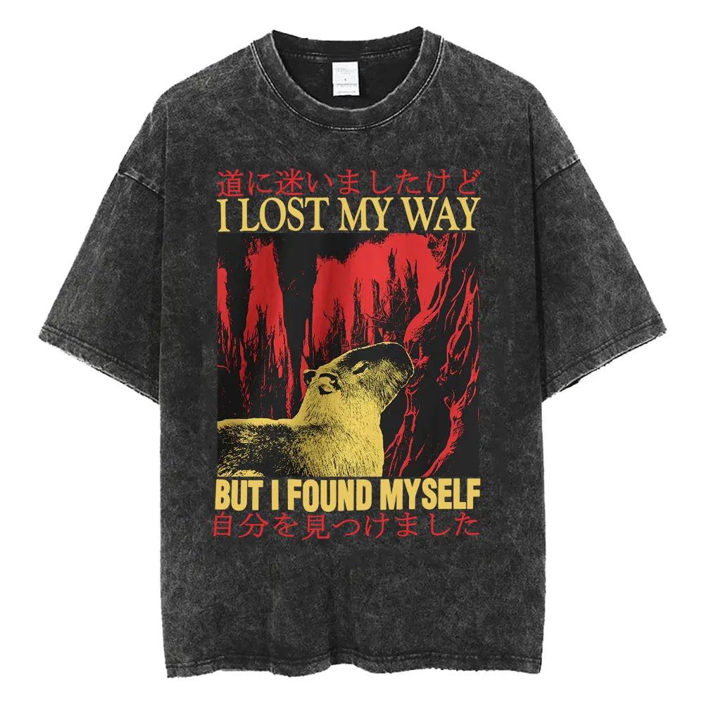 I Have Made It Awkward I Will Be Taking My Leave Meme T Shirt Japan Spider Crab Funny T-shirt Unisex Fashion Vintage Washed Tees