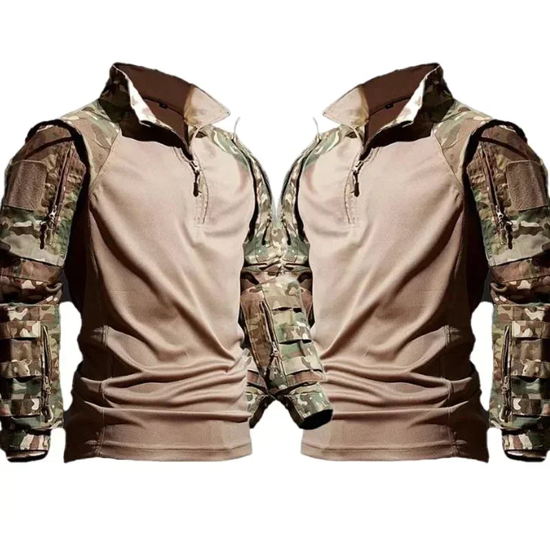 Tactical Uniform Milit Camo Suit Hunting Clothes Combat Shirts Camping Pants Men Workwear Suits Airsoft Paintball Sets