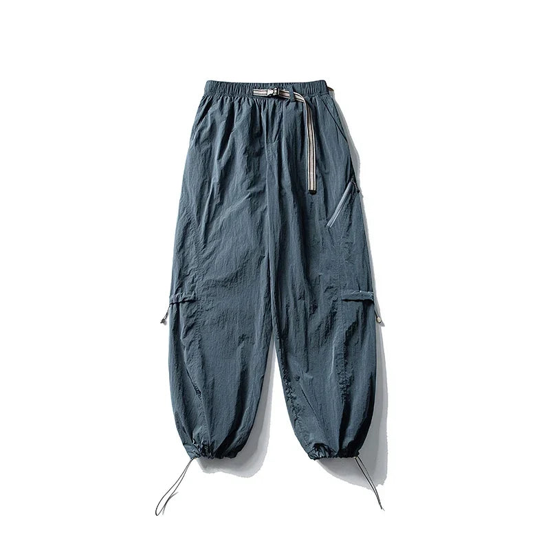 Autumn Hiking Pants Men Outdoor Waterproof Camping Paratrooper Pants Spring Wear-Resistant Mountaineering Fishing Cargo Trousers