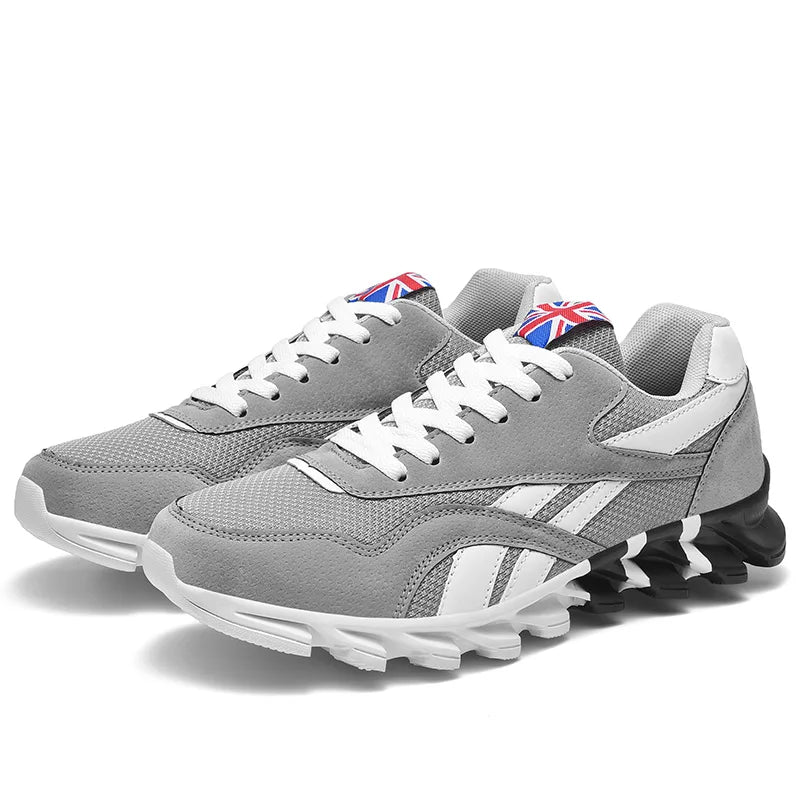 Men's and women's running shoes breathable casual sneakers anti-slip vibration comfortable walking shoes 36-48
