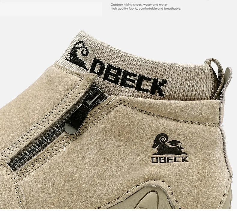 DBECK Men Sneakers Casual Shoes Male High Top Sneakers Winter Warm Designer Fashion Loafers Lace Up Shoes Men Ankle Boots
