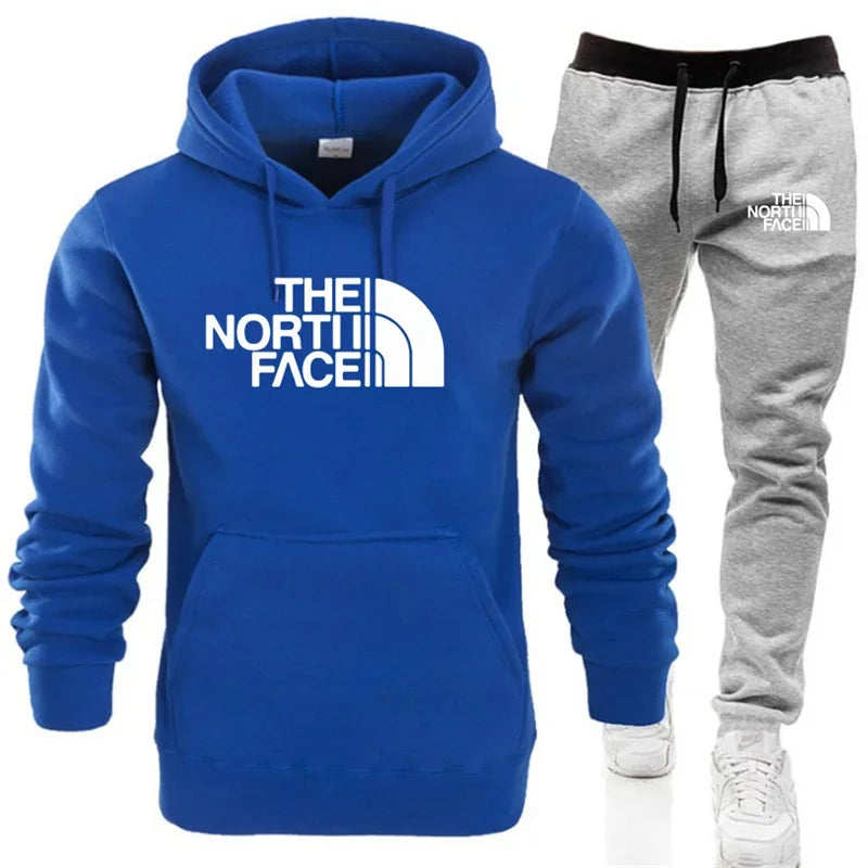 Winter hoodie set, pants, casual jogging clothes, sportswear, sportswear