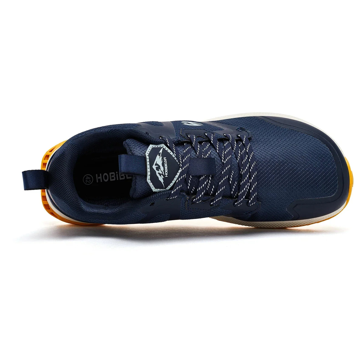 Unisex Hiking Sneakers Lace-Up Walking Shoes Outdoor Travel Artificial Leather Sneakers