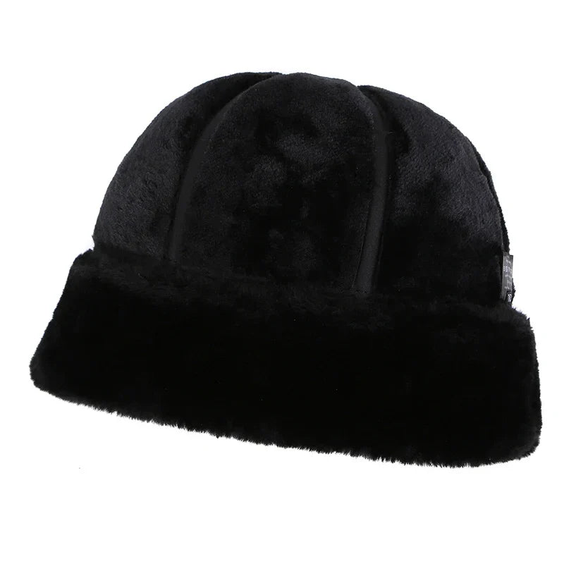 Brand New Style 2026 Retro Cowhide Bomber Hat Winter Keep Warm Caps Men Women Real Leather Cap Thick Velvet Dad Hat Leather Hat