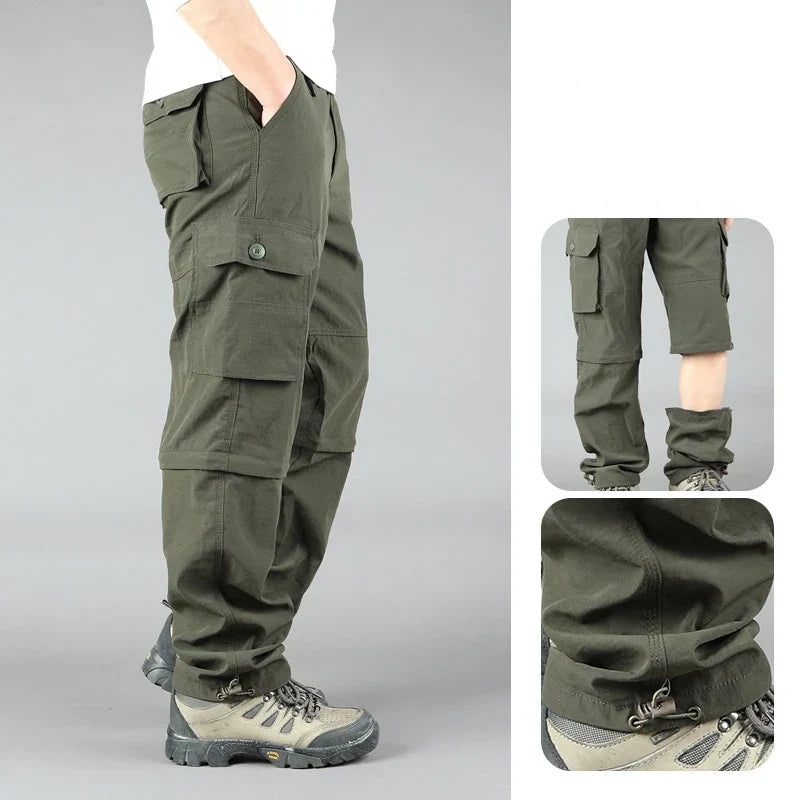 Mens Cargo Hiking Pants Quick Dry,Comfortable,Perfect for Outdoor Working and Camping,Spring Autumn Versatile Outdoor Long Pants