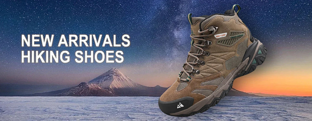Winter Boot Men Outdoor Hiking Boots Suede High Top Leather Outdoor Trekking Sneakers Mens Mountain Tactical Boots