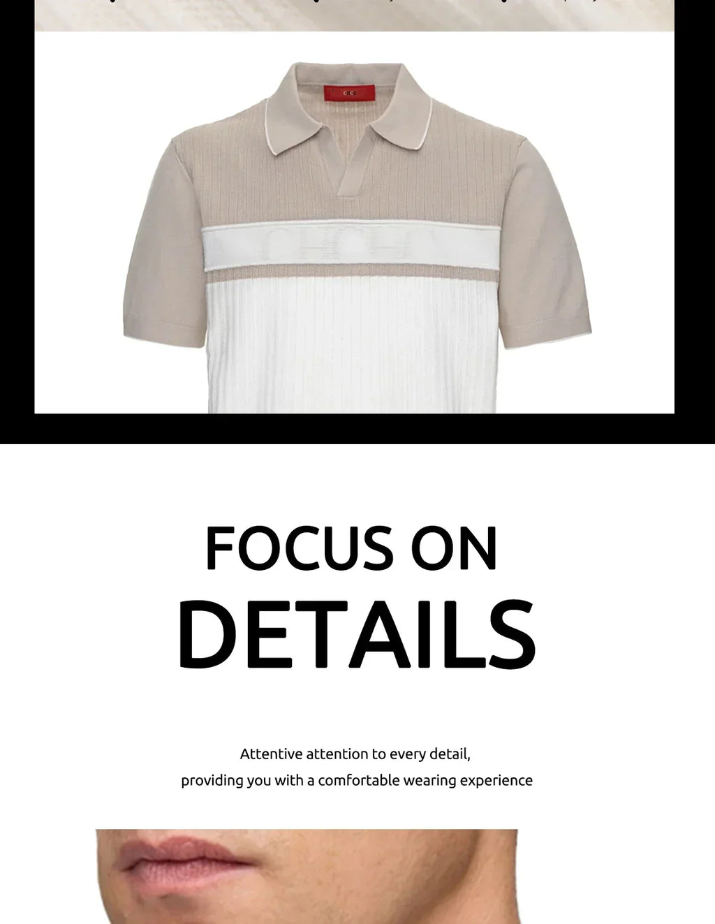 Summer Men's Polo Clothing Luxury T Shirt Casual Short Sleeve Drapped Loose Basic Splice Shirt Popular Knitwear