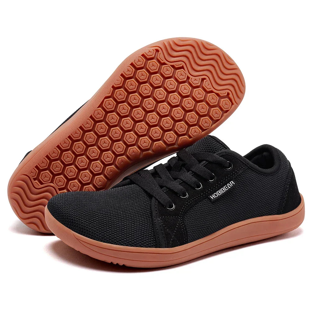 Unisex Wide Toe Barefoot Shoes for Men Women Outdoor Trail Running Minimalist Walking Shoes Lightweight and Breathable