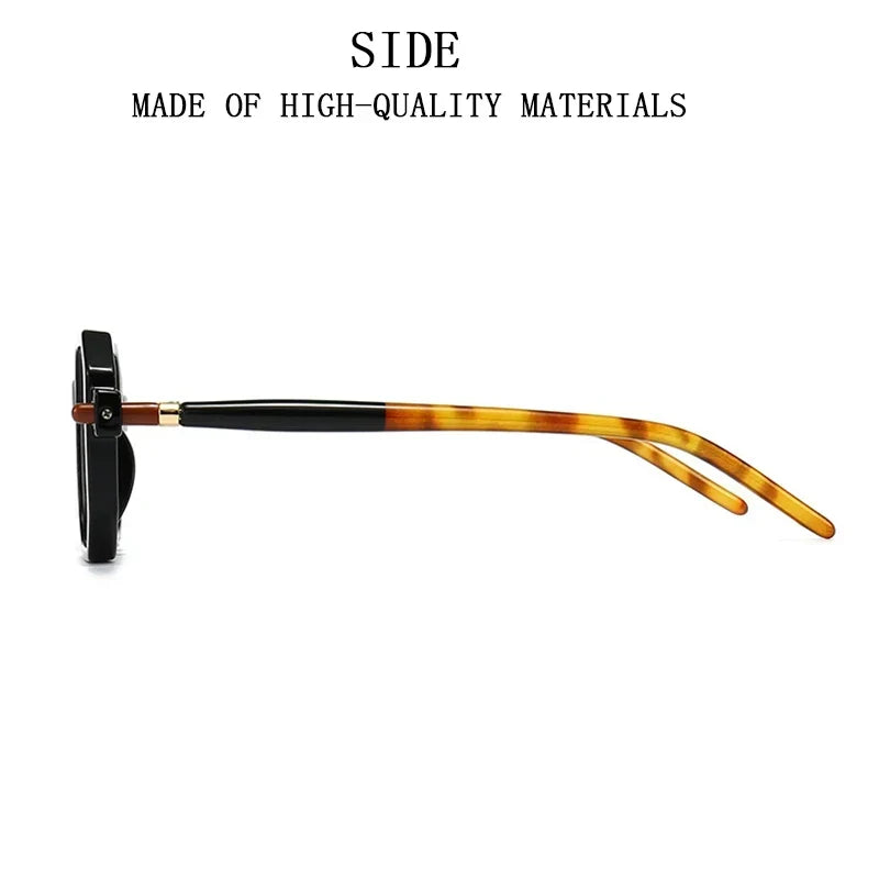 Retro Fashion Glasses Square Sunglasses For Men Blue Light Blocking Shades Sunglasses Women Vintage Vasos Decorativos Oculos Sol