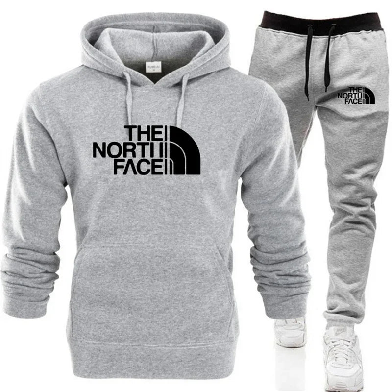 Winter hoodie set, pants, casual jogging clothes, sportswear, sportswear
