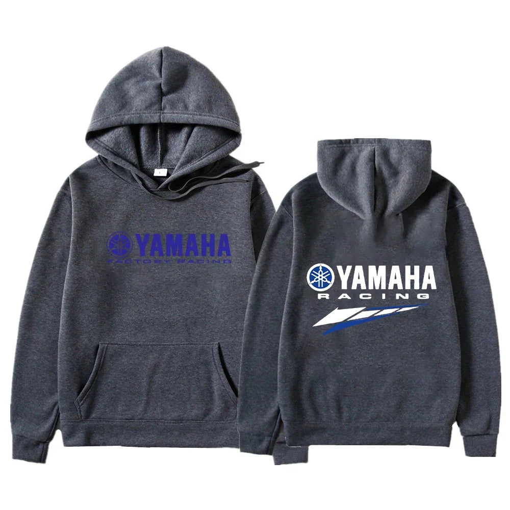 The new 2026 Yamaha autumn and winter hooded sweater, available in both men's and women's sizes, including extra large, is comfo