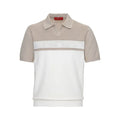 Summer Men's Polo Clothing Luxury T Shirt Casual Short Sleeve Drapped Loose Basic Splice Shirt Popular Knitwear