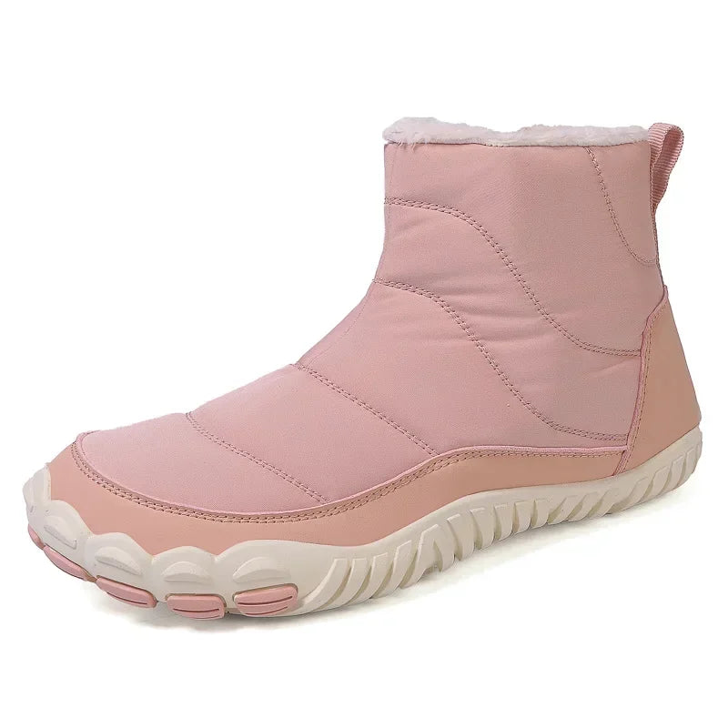 Cotton Boots Men/women Large Size 47 Waterproof Snow Boots Winter Warm  Comfort Zipper Anti Cold Non-slip Cotton Boots