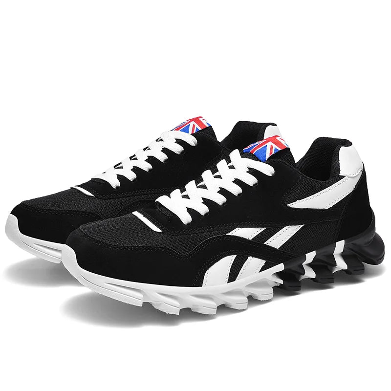 Men's and women's running shoes breathable casual sneakers anti-slip vibration comfortable walking shoes 36-48
