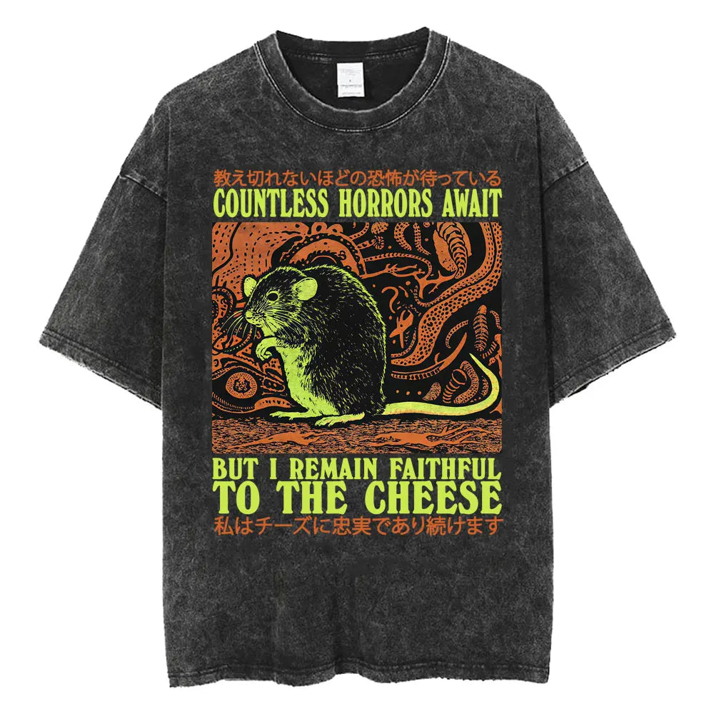 I Have Made It Awkward I Will Be Taking My Leave Meme T Shirt Japan Spider Crab Funny T-shirt Unisex Fashion Vintage Washed Tees