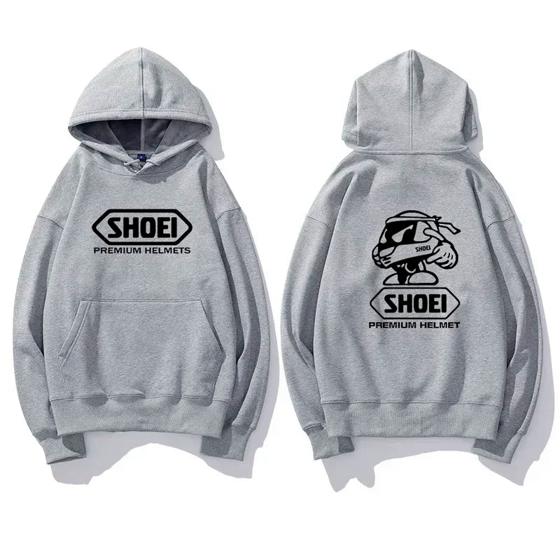 2026 New Men's Fashion Motorcycle Culture Hoodie Autumn Winter Long Sleeve Sweatshirt High Quality Comfortable Casual Top