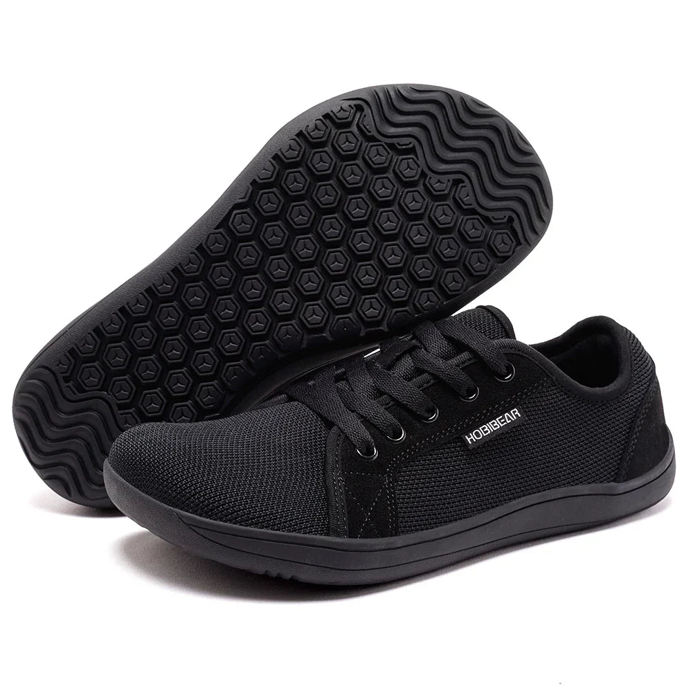Unisex Wide Toe Barefoot Shoes for Men Women Outdoor Trail Running Minimalist Walking Shoes Lightweight and Breathable